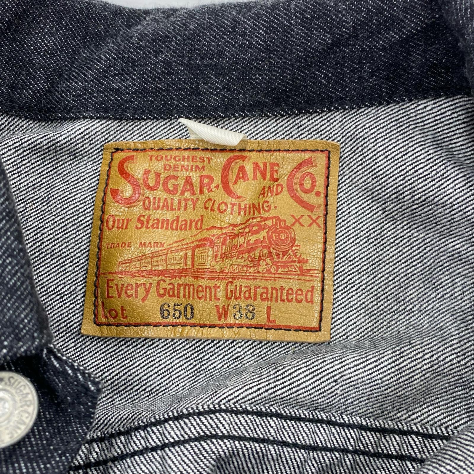 デニムジャケット 14.25oz BLACK DENIM JACKET/ブラック 38 ブラック