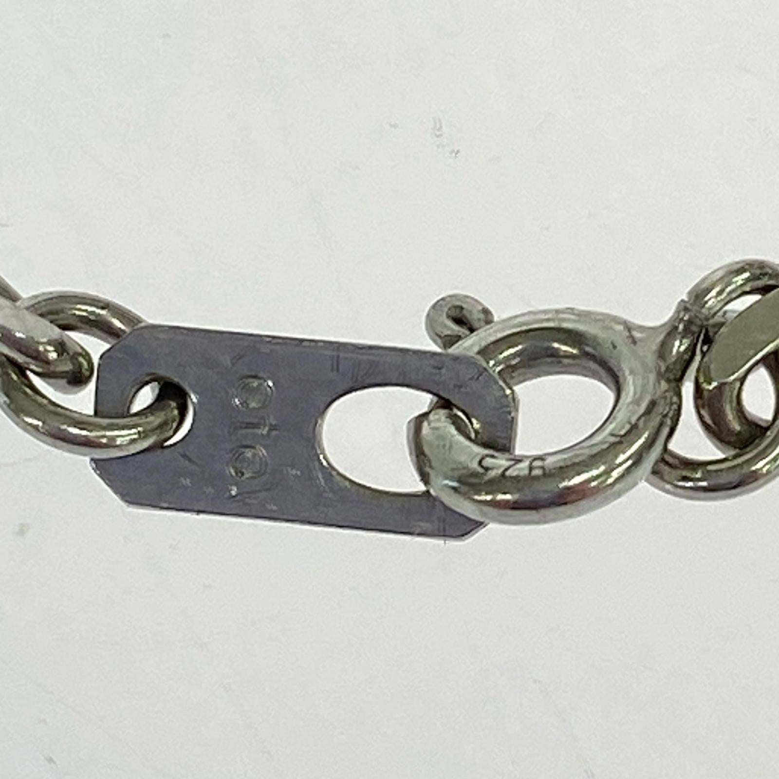 ブレスレット 925 チェーンブレスレット シルバー