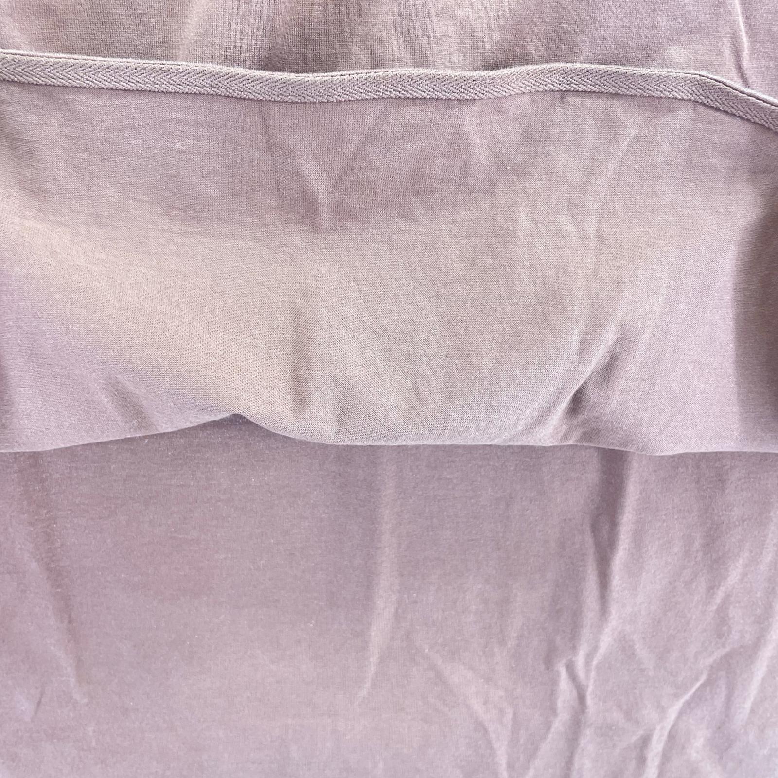 長袖Tシャツ 茶 ブラウン