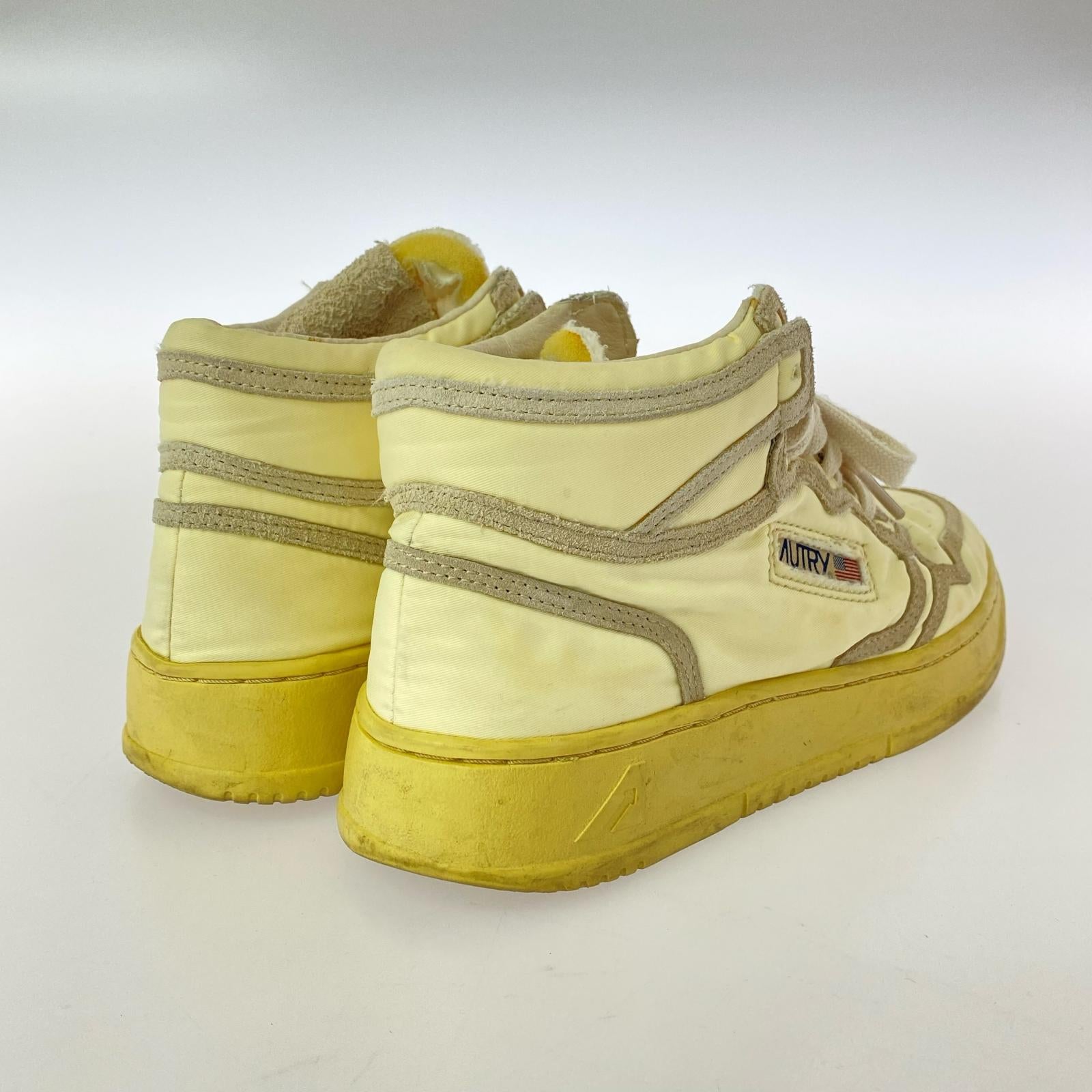 スニーカー AUTRY/ハイカット/SIZE:37/アイボリー 37