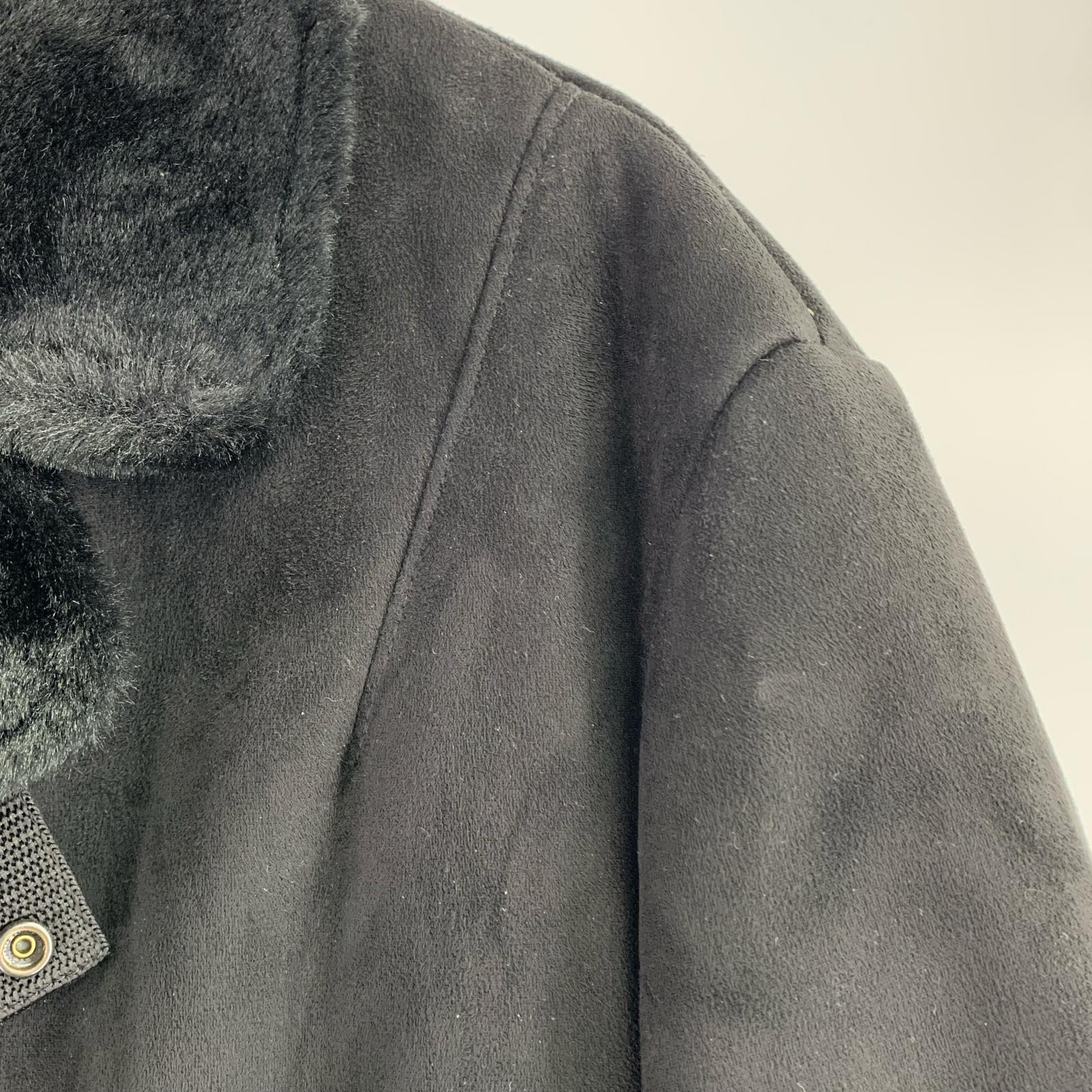 その他アウター Faux Shearling Coat M ブラック