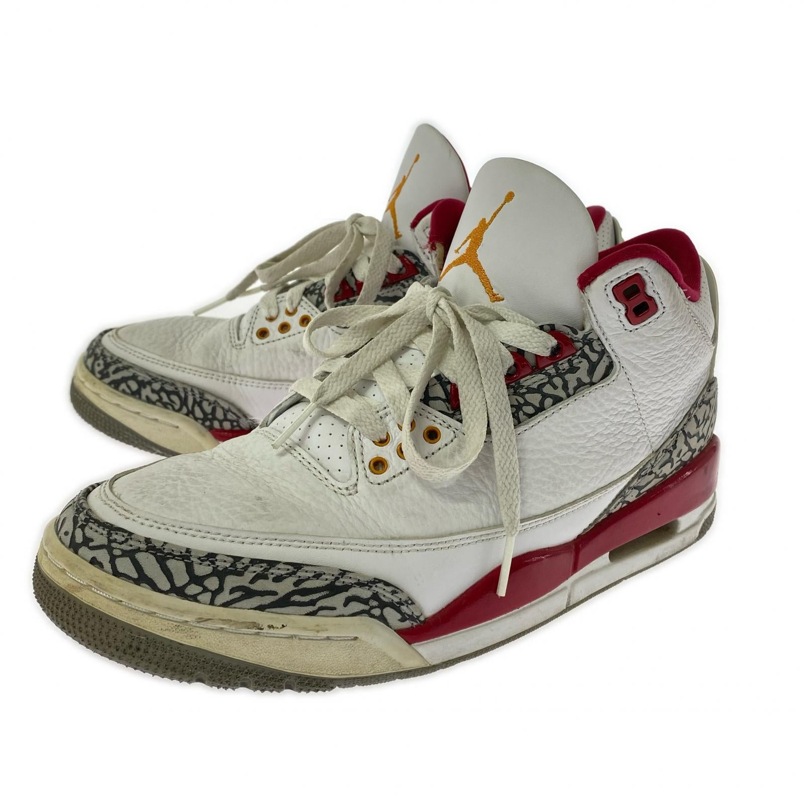 スニーカー AIR JORDAN 3 RETRO/26.0/CT8532-126 26cm (US8 UK7 1/2 EU42) ホワイト