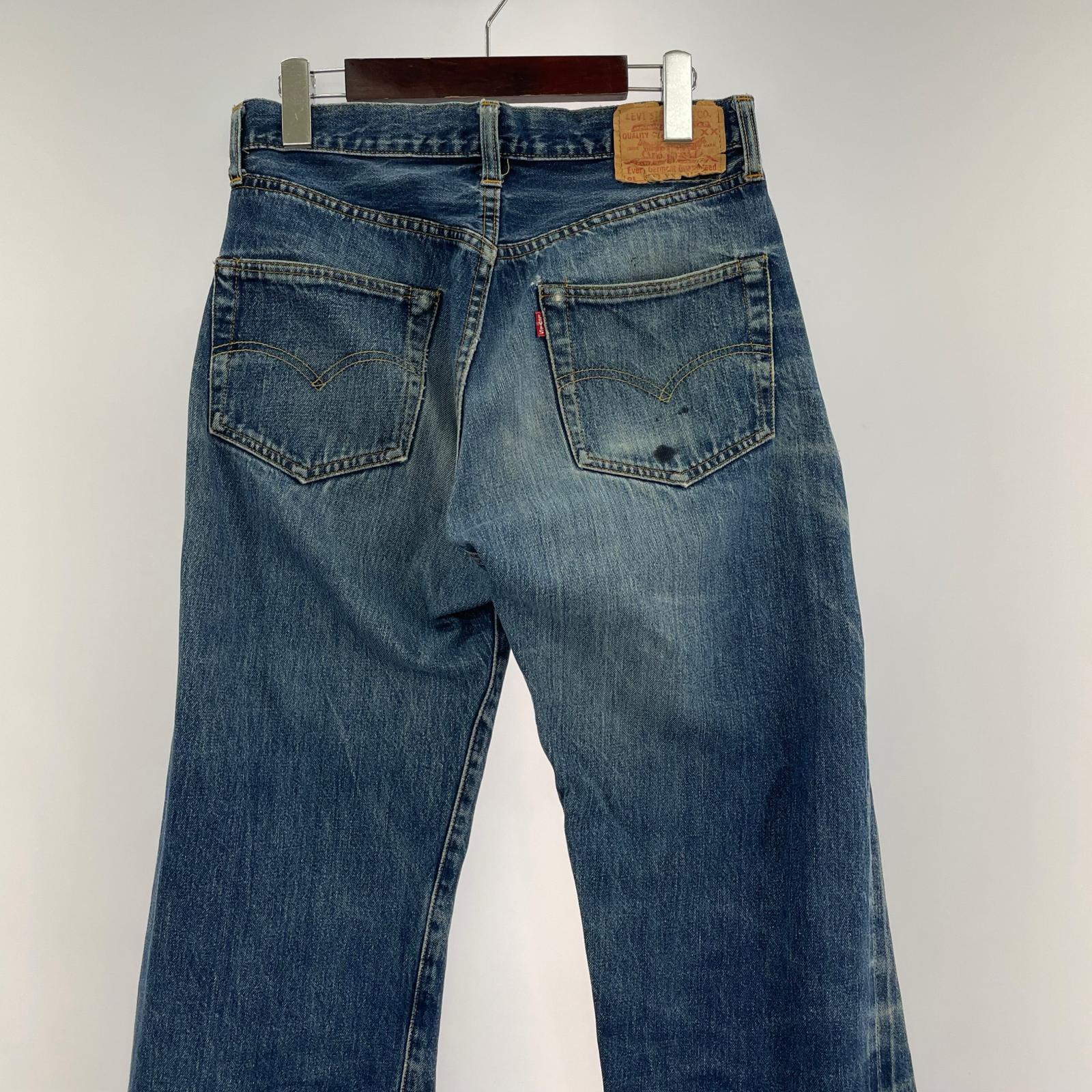デニムパンツ 98年製 501XX ボタン裏555 バレンシア工場 31 ブルー
