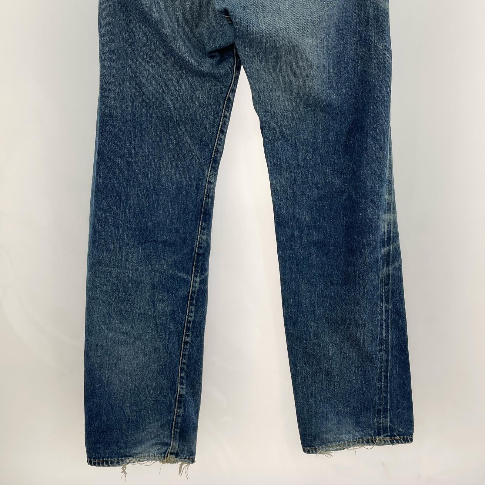 デニムパンツ 98年製 501XX ボタン裏555 バレンシア工場 31 ブルー