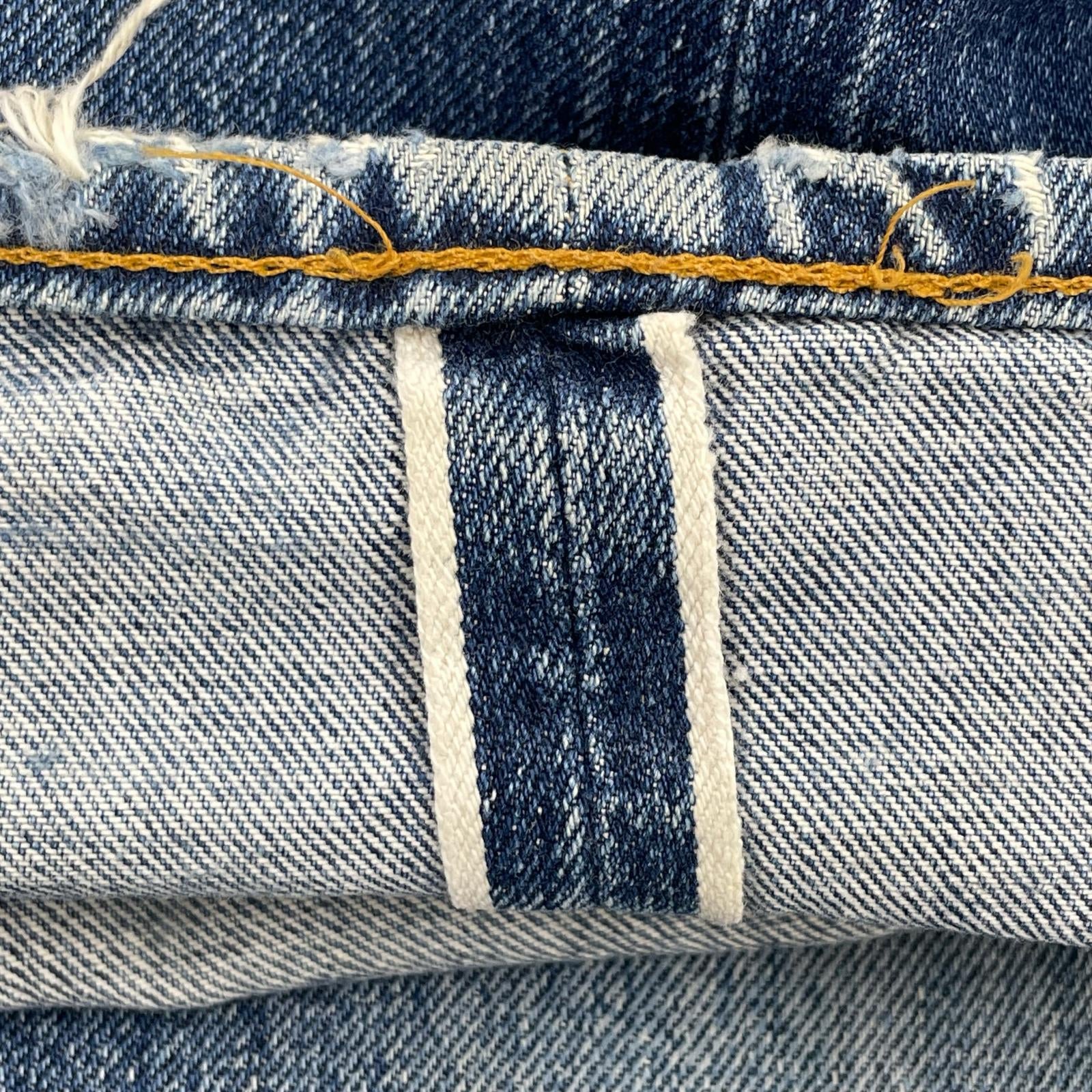 デニムパンツ 98年製 501XX ボタン裏555 バレンシア工場 31 ブルー