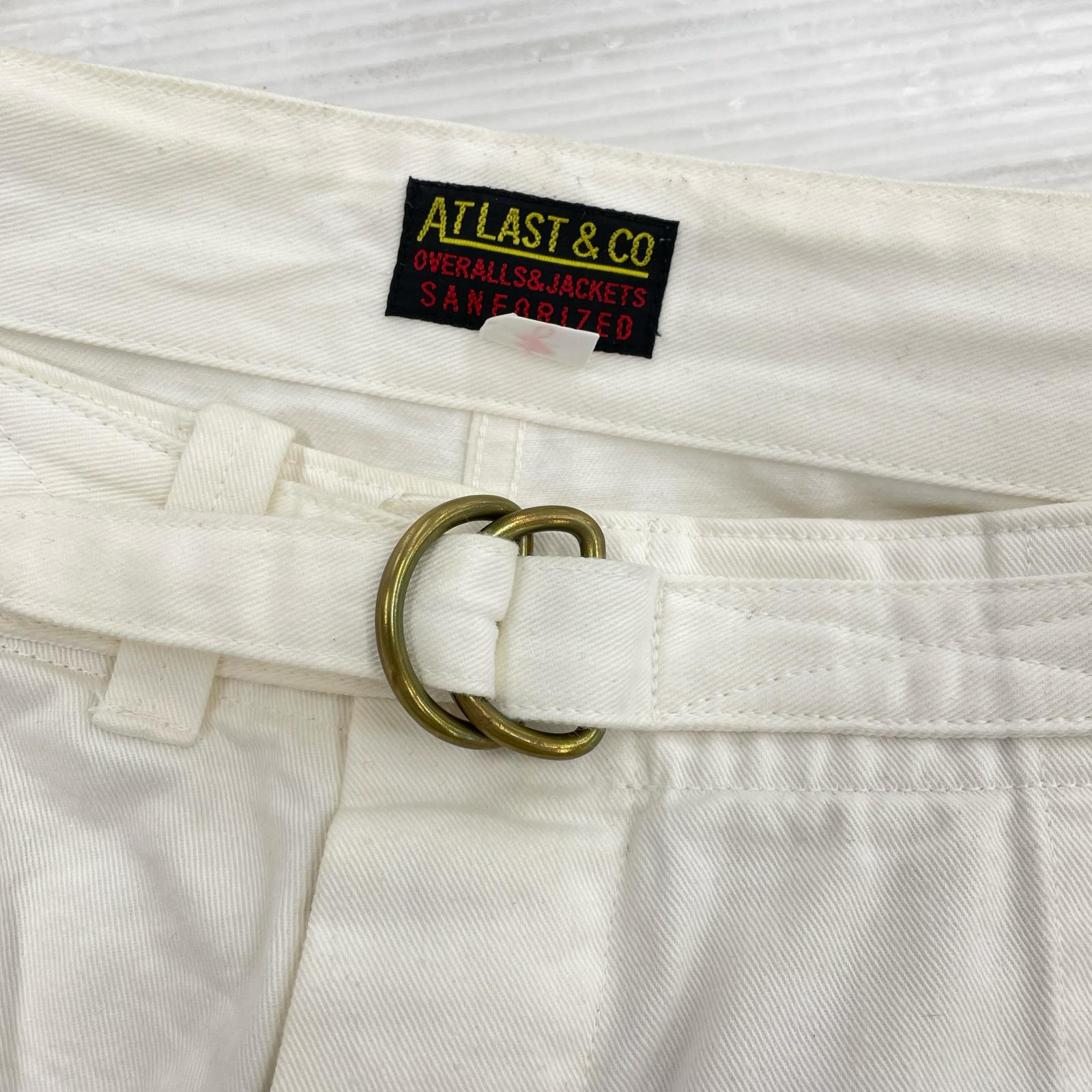 ショートパンツ atlast&co 白 32 ホワイト
