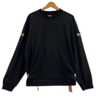 長袖Tシャツ BELTED LONG-T レザーベルト 1 ブラック