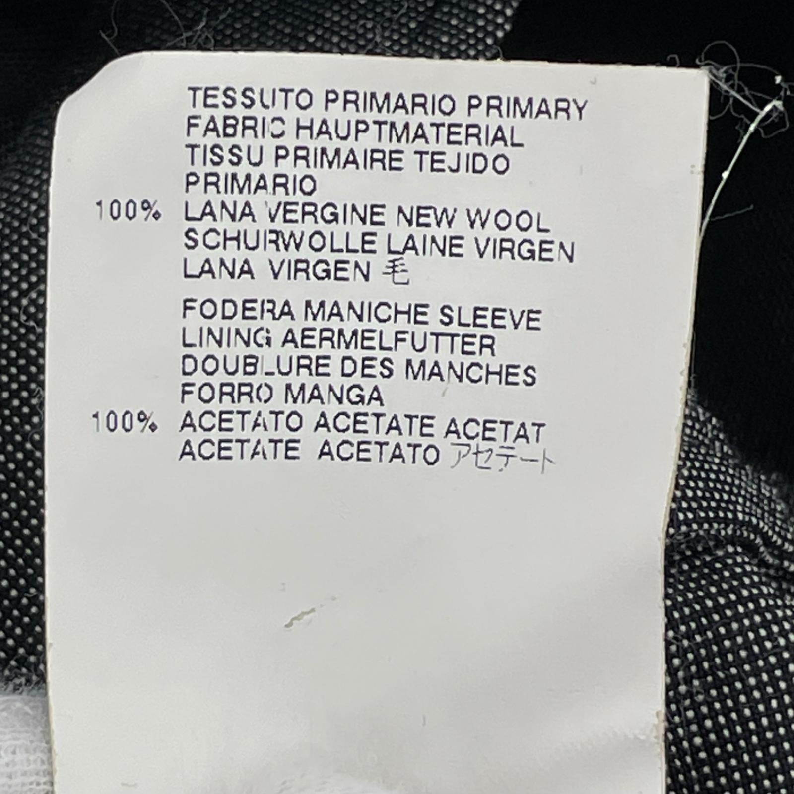 ジャケット MAISON MARTIN MARGIELA ここのえ期 サマーウール2Bジャケット 48 グレー 48 グレー