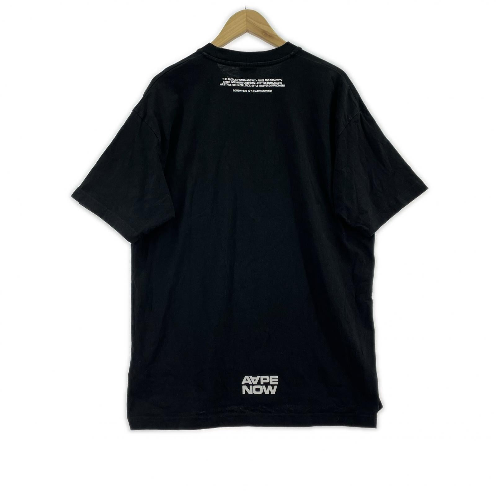 半袖Tシャツ AAPE 黒 XL ブラック