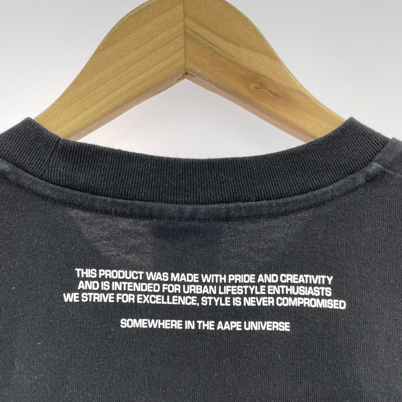 半袖Tシャツ AAPE 黒 XL ブラック