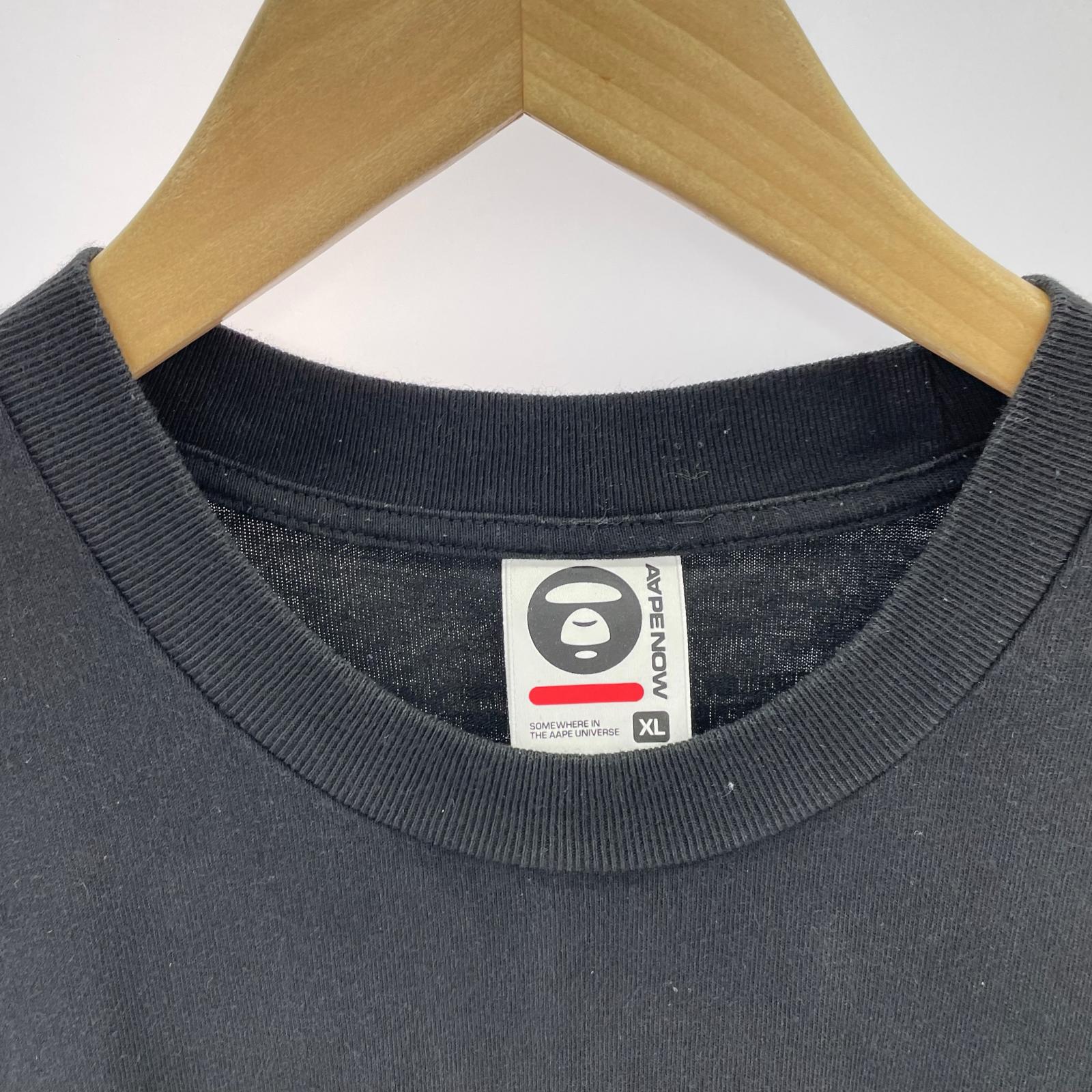 半袖Tシャツ AAPE 黒 XL ブラック