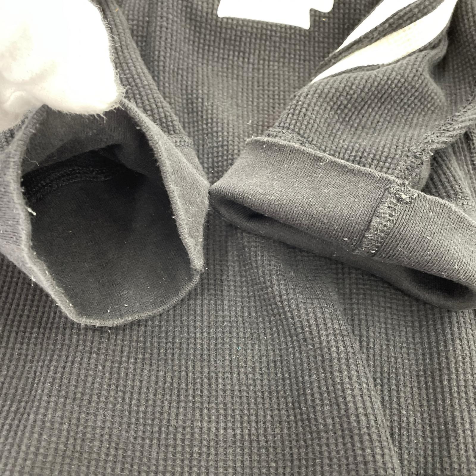 長袖Tシャツ bones thermal 黒 XL ブラック
