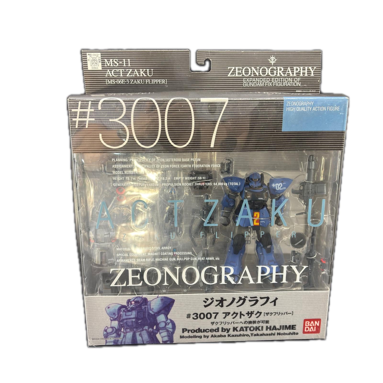 ZEONOGRAPHY #3007 アクトザク ガンダム ZEON OGRAPHY #3007 アクトザク バンダイ フィギュア/グッズ