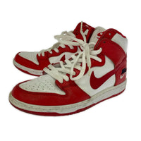 スニーカー SB DUNK HI 赤 27.0 27cm (US9 UK8 1/2 EU44) レッド