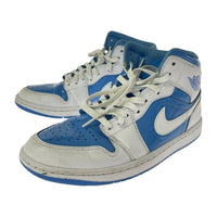 スニーカー Air Jordan 1 Mid White/Legend Blue 26cm (US8 UK7 1/2 EU42)