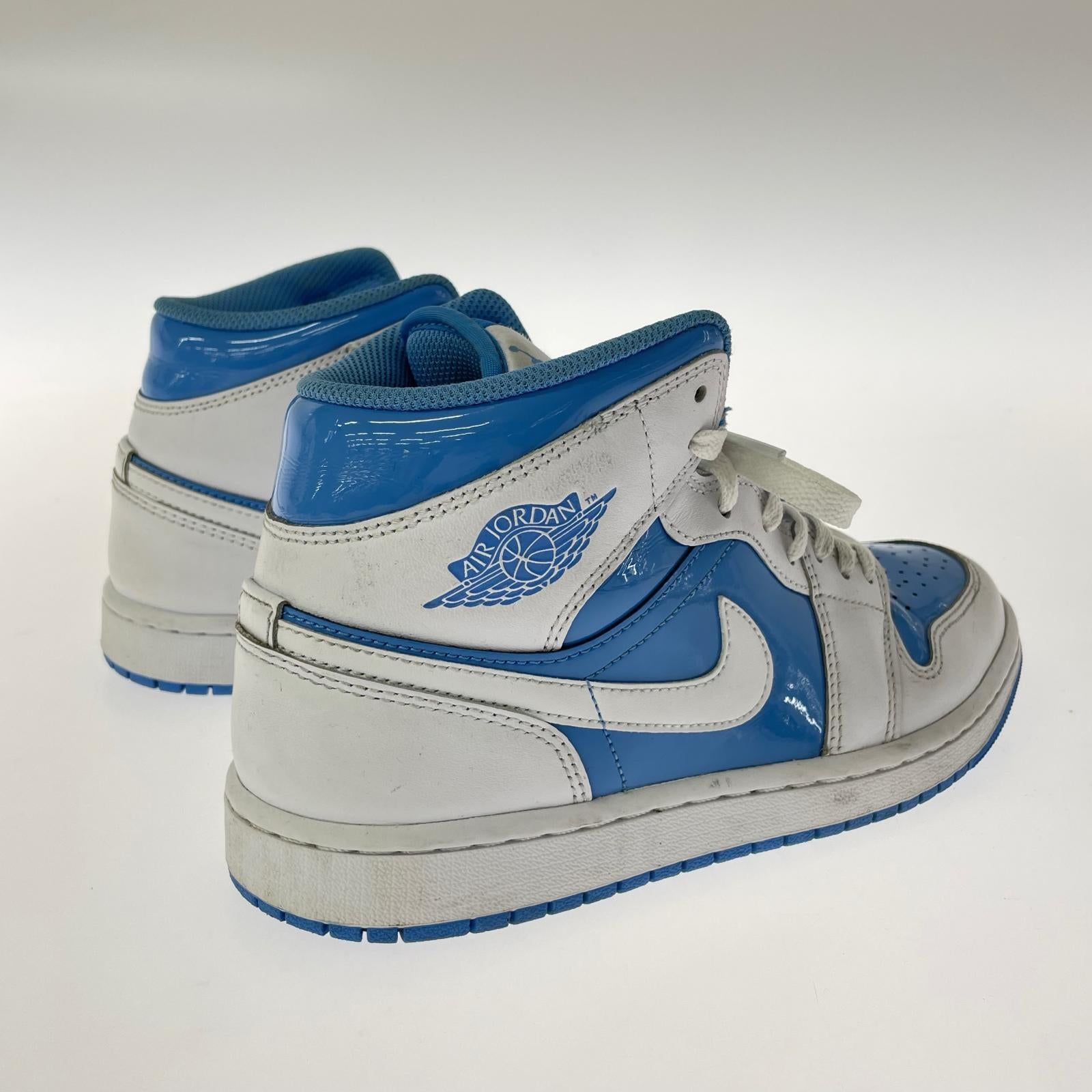 スニーカー Air Jordan 1 Mid White/Legend Blue 26cm (US8 UK7 1/2 EU42)