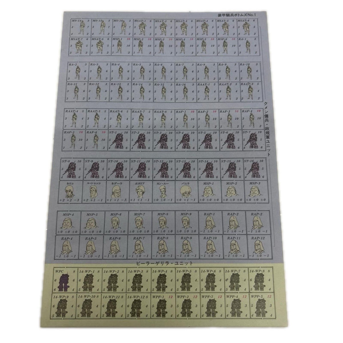 ボトムズ ボードゲーム ボトムズ ボードゲーム フィギュア/グッズ