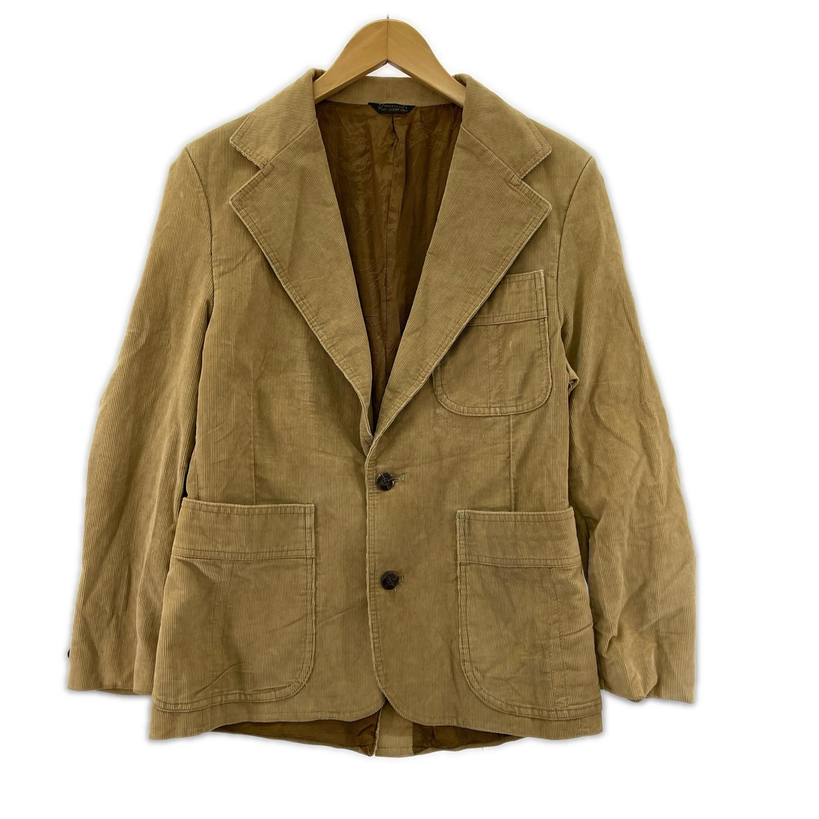 テーラードジャケット 70s levi’s PANATELA コーデュロイジャケット ベージュ