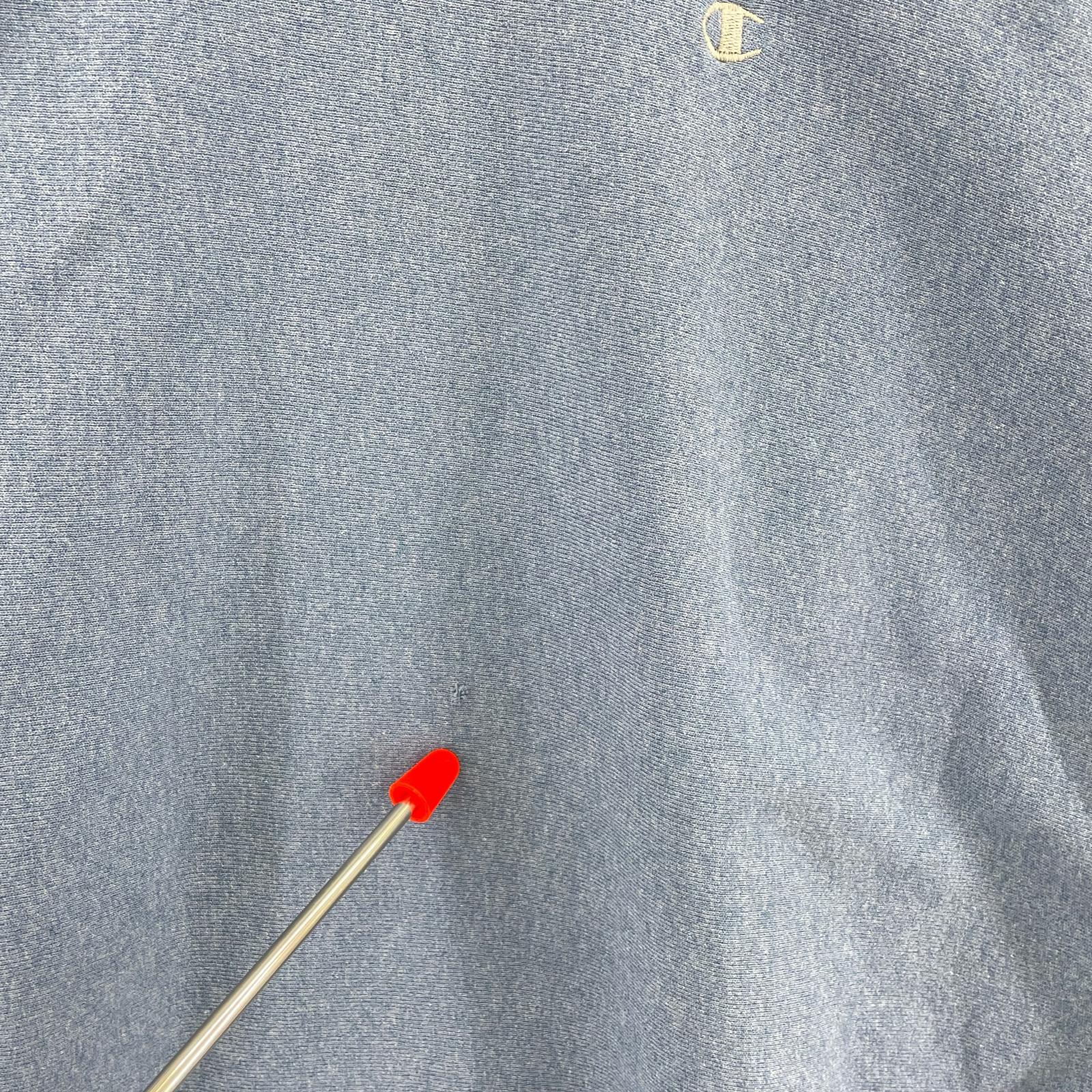 スウェット 90s REVERSE WEAVE U.S.A. 初期刺繍タグ 目付き ブルー