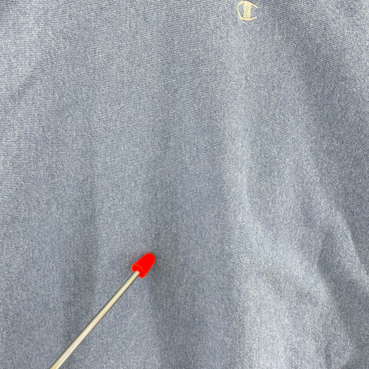 スウェット 90s REVERSE WEAVE U.S.A. 初期刺繍タグ 目付き ブルー