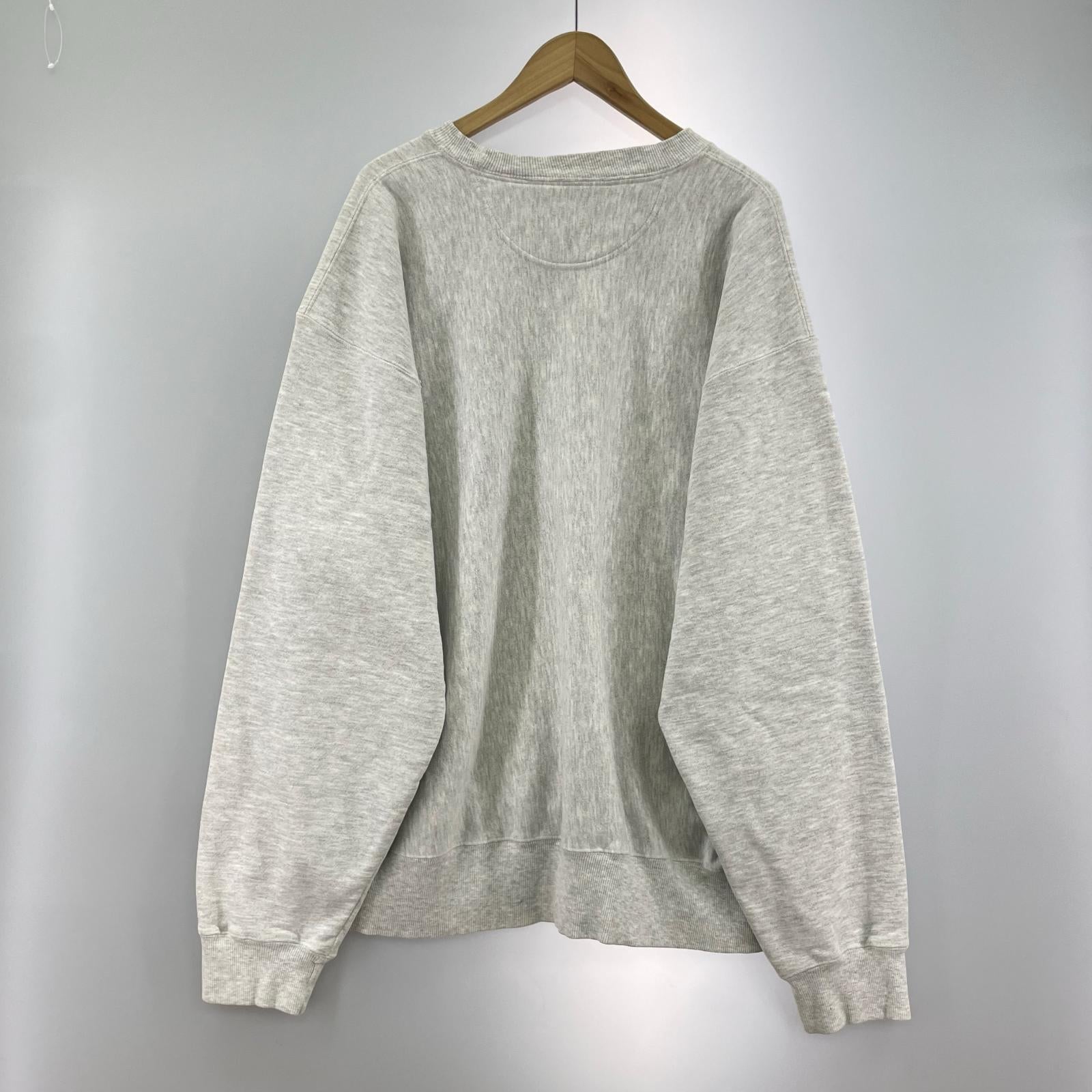 スウェット 00s EST,1919 REVERSE WEAVE SALVADOR 目刺繍 グレー