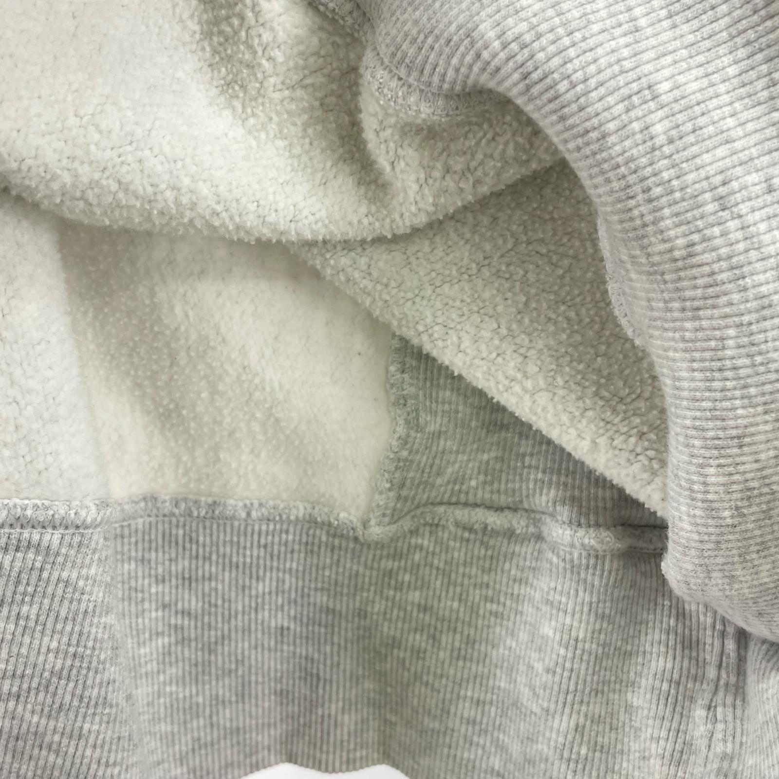スウェット 00s EST,1919 REVERSE WEAVE SALVADOR 目刺繍 グレー