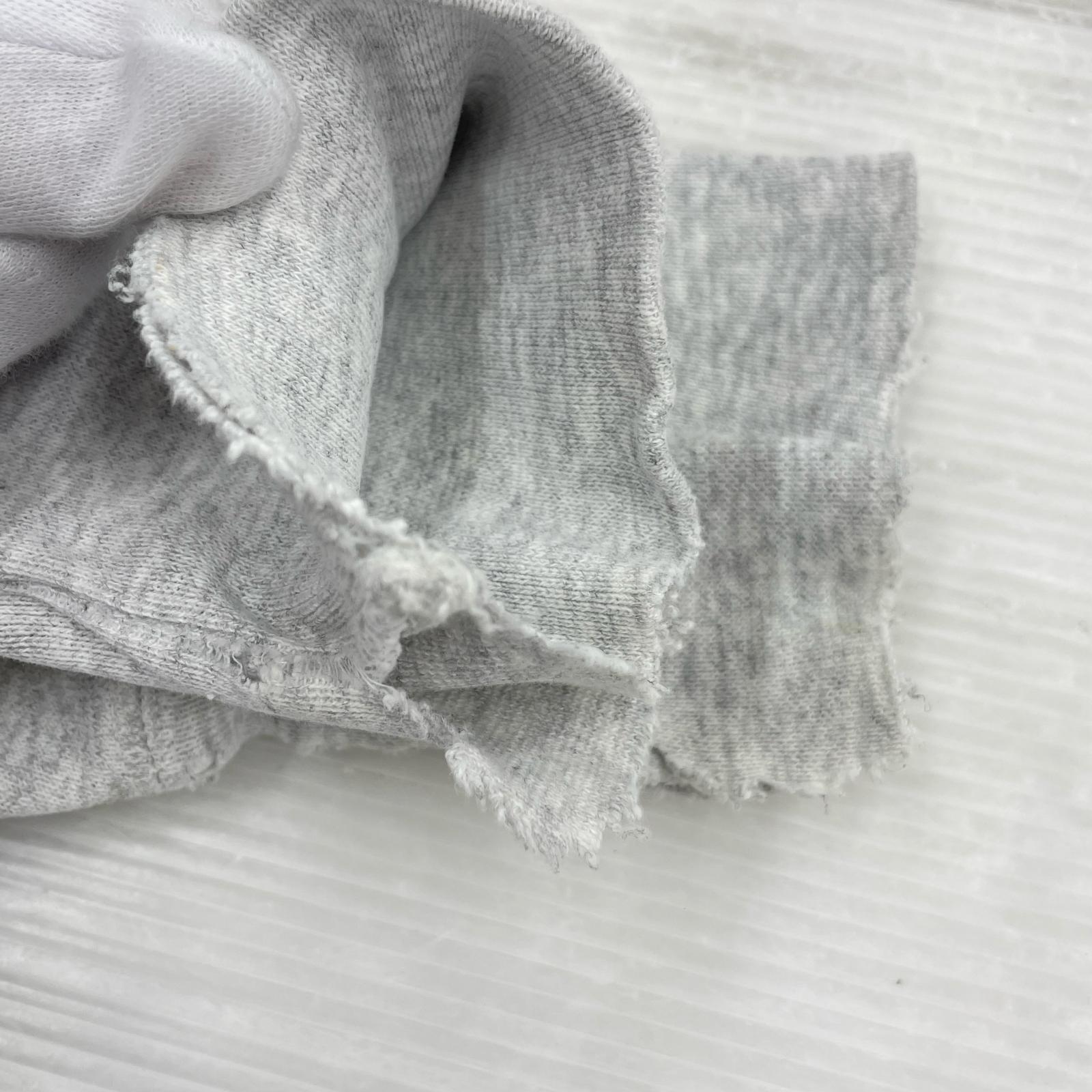 スウェット 90s cros grain ILEX刺繍 Sweater グレー