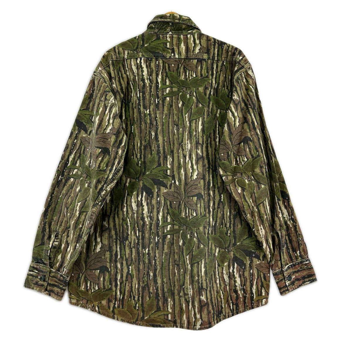 長袖シャツ DEERSKIN 80s リアルツリーカモ柄 L/S シャツ