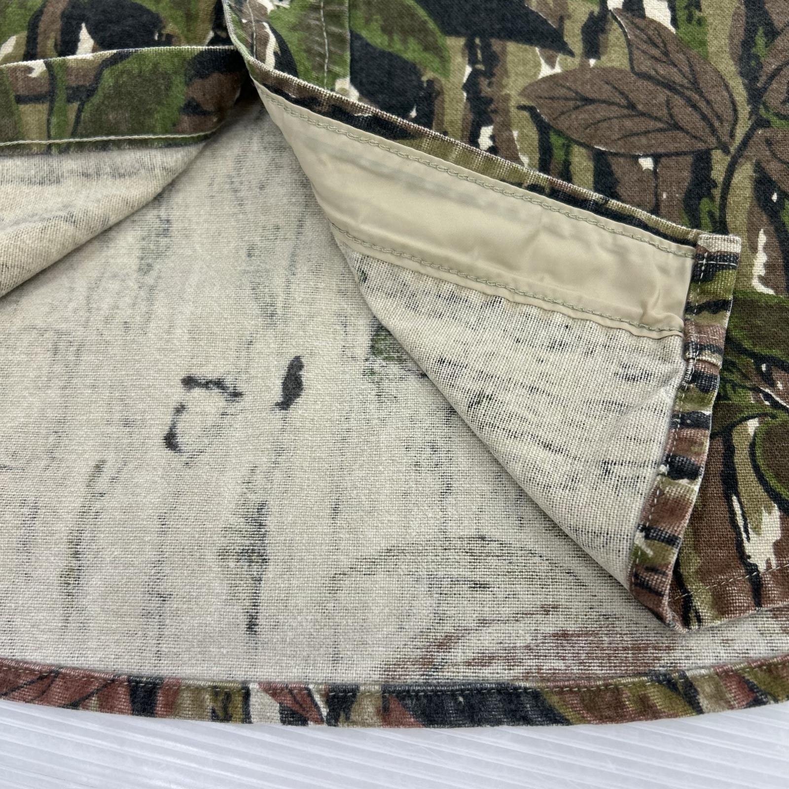 長袖シャツ DEERSKIN 80s リアルツリーカモ柄 L/S シャツ