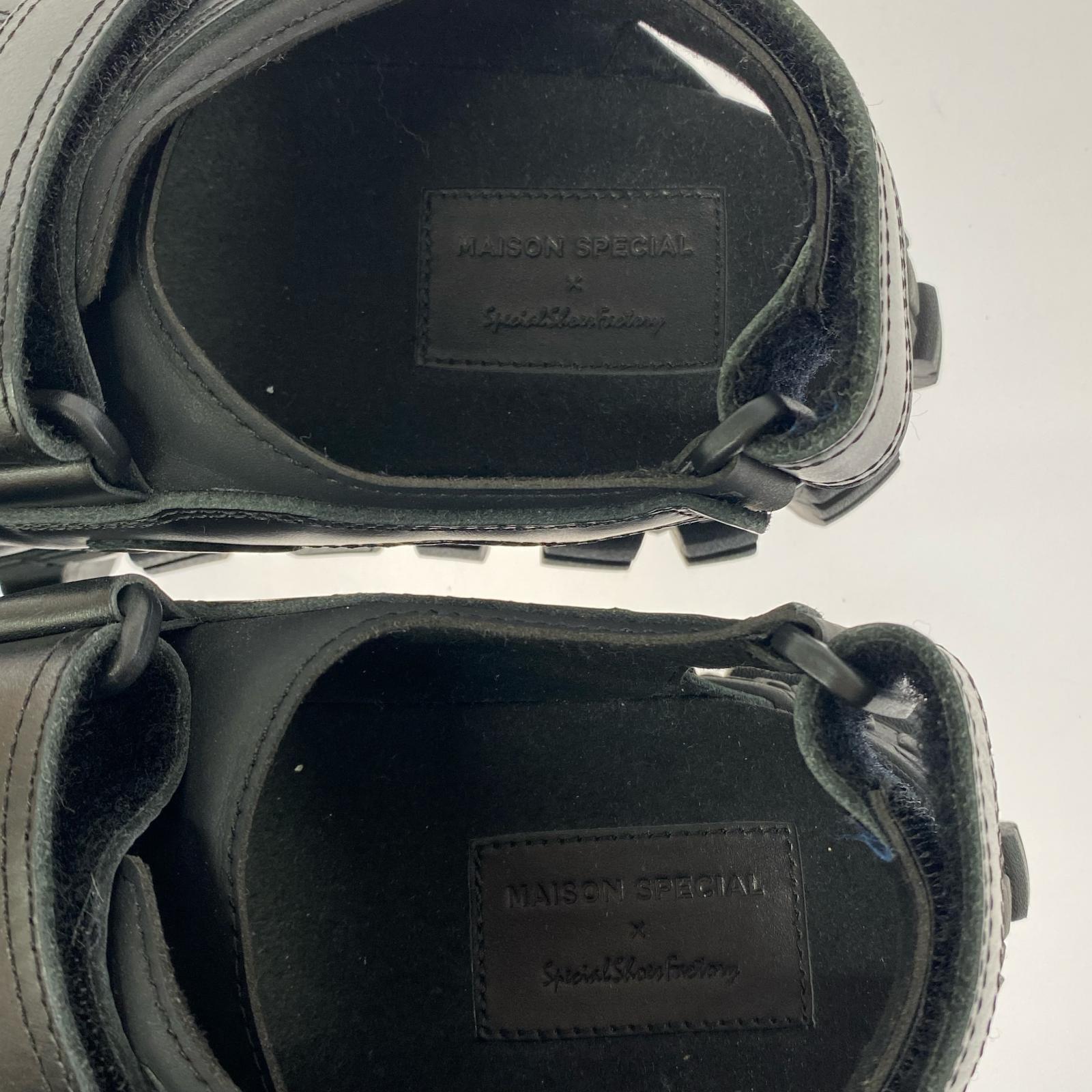 サンダル ×SPECIAL SHOES FACTORY (28.5) 28.5cm (US10 1/2 UK10 EU47) ブラック