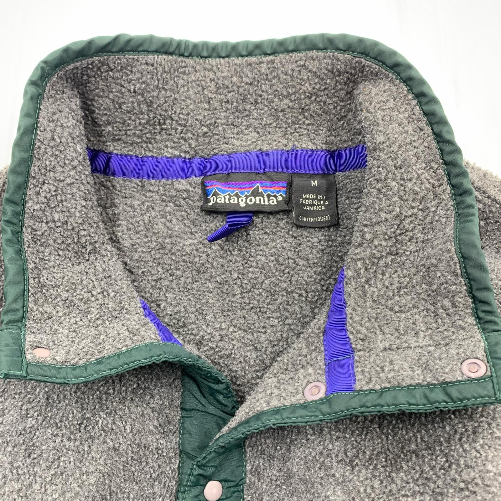 スウェット 92年製 Synchilla Snap-T M M グレー