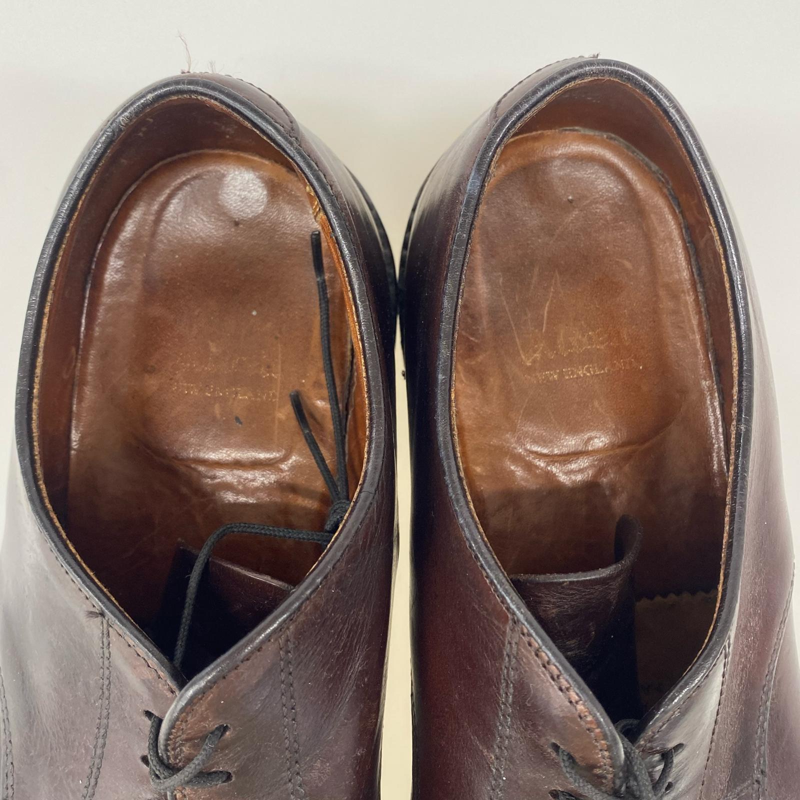 シューズ 29364F Unlined Plain Toe ブラウン