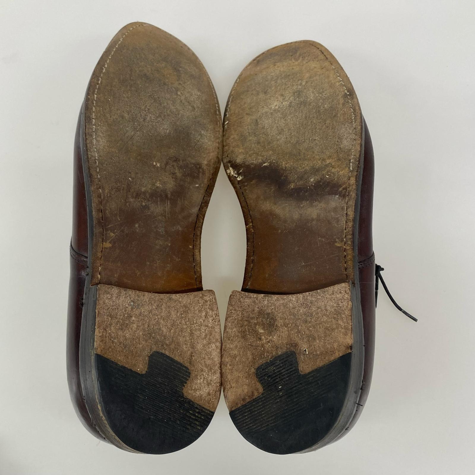 シューズ 29364F Unlined Plain Toe ブラウン