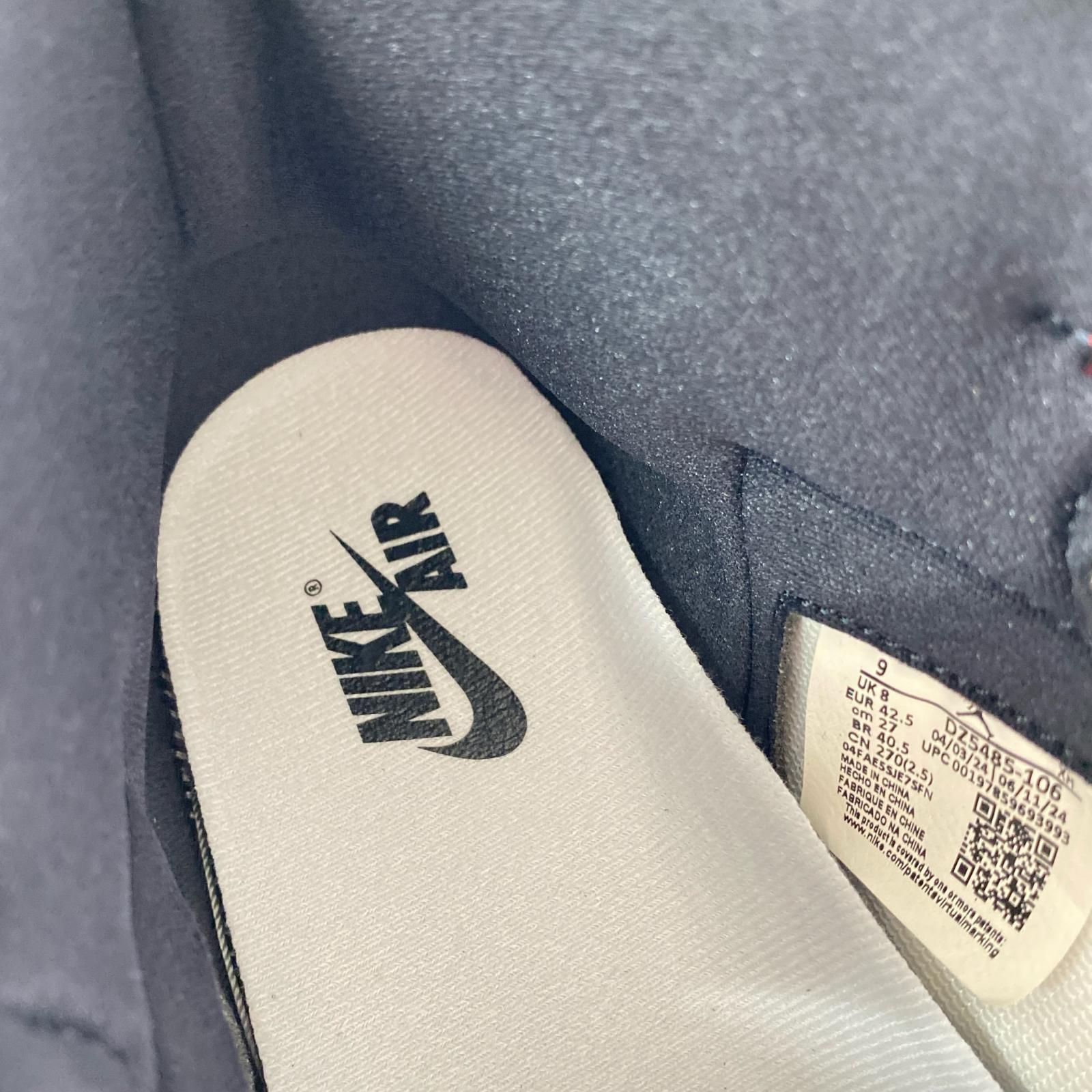スニーカー AIR JORDAN 1 RETRO HIGH OG 27cm 27cm (US9 UK8 1/2 EU44)