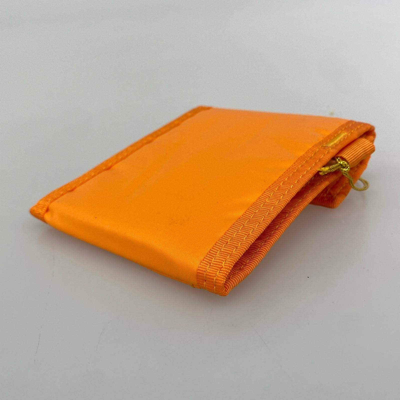 コンパクトウォレット PORTER カプセルウォレット オレンジ