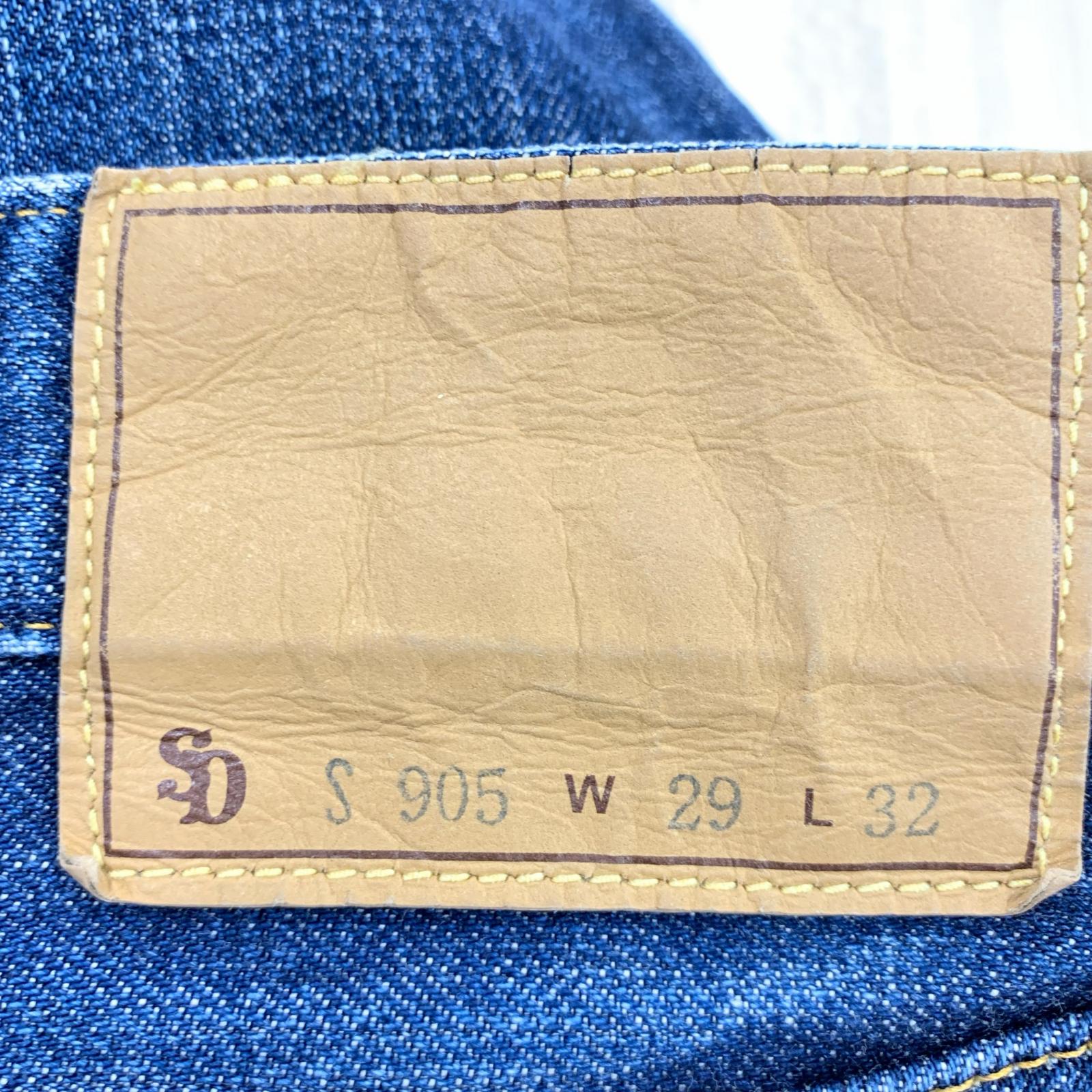 デニムパンツ STANDARD CALIFORNIA S905 デニムパンツ (W29L32) 29 ブルー