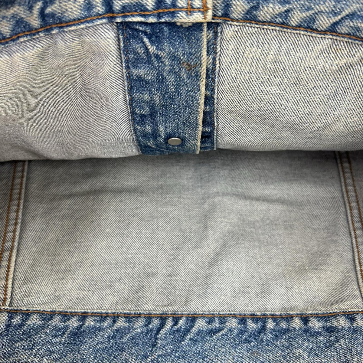 デニムジャケット 80s 70649-0217 オレンジタブ (L) L ブルー