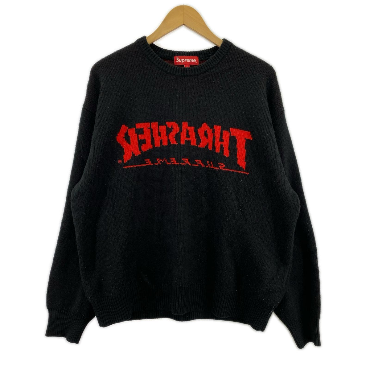 ニット 21AW Thrasher Sweater (M) M ブラック