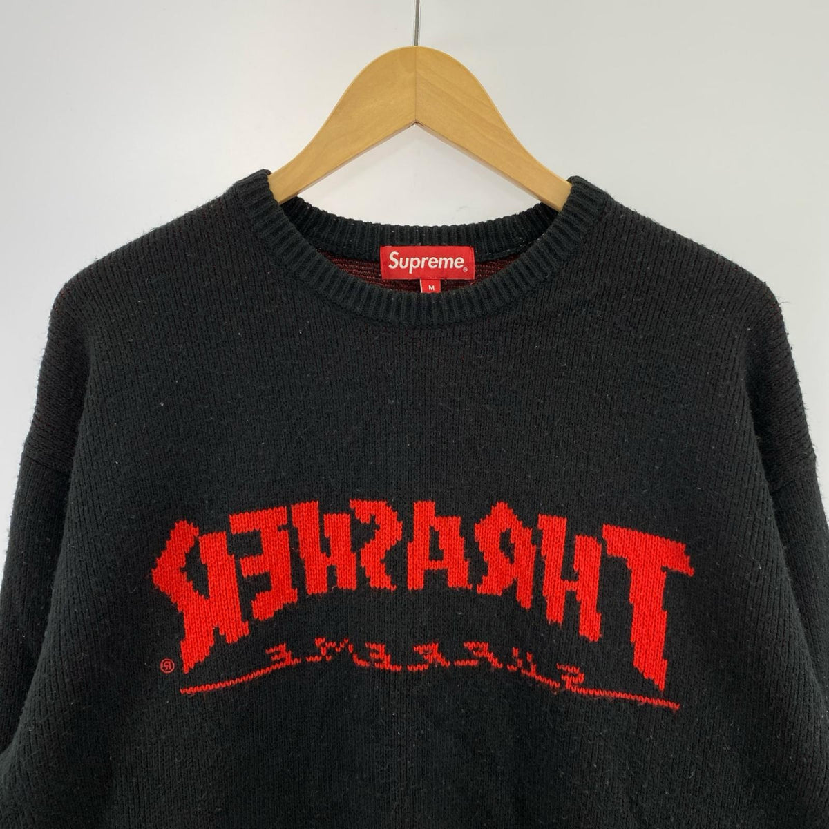 ニット 21AW Thrasher Sweater (M) M ブラック