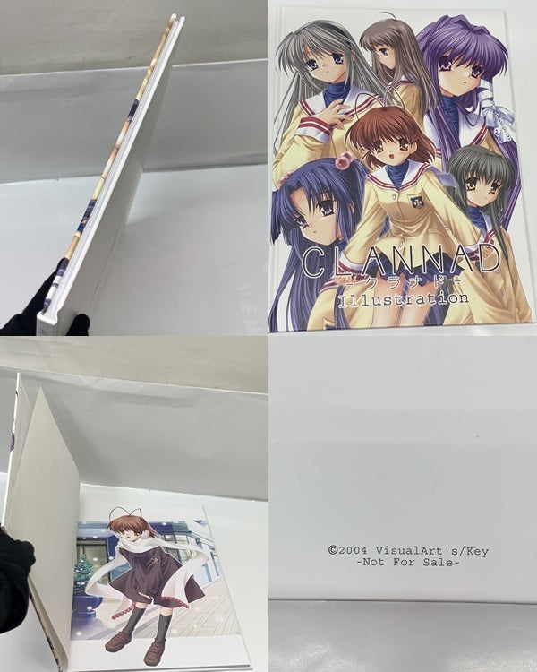 CLANNAD イラスト集&ベッドシーツ フィギュア/グッズ