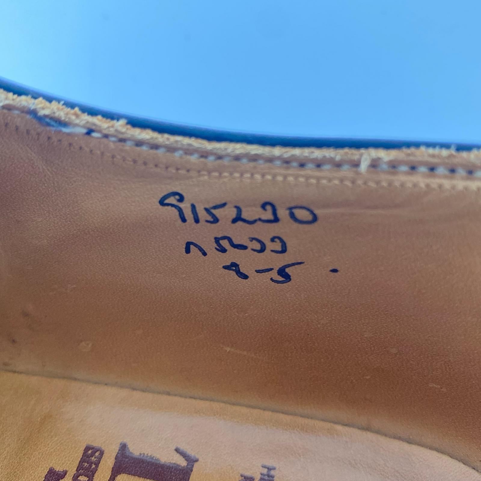 シューズ Tricker's Bourton ウィングチップ メダリオンシューズ 8 ブラック ブラック