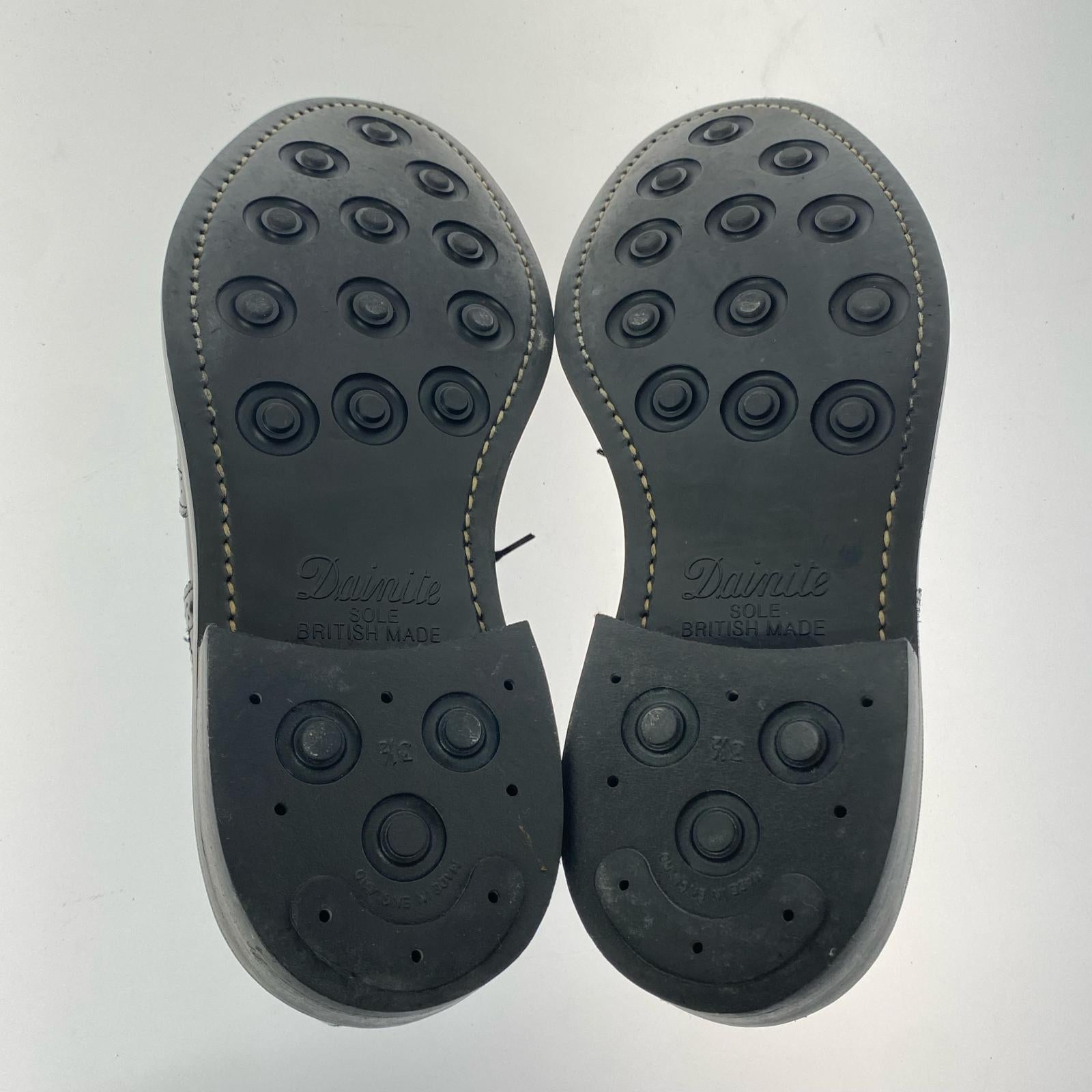 シューズ Tricker's Bourton ウィングチップ メダリオンシューズ 8 ブラック ブラック