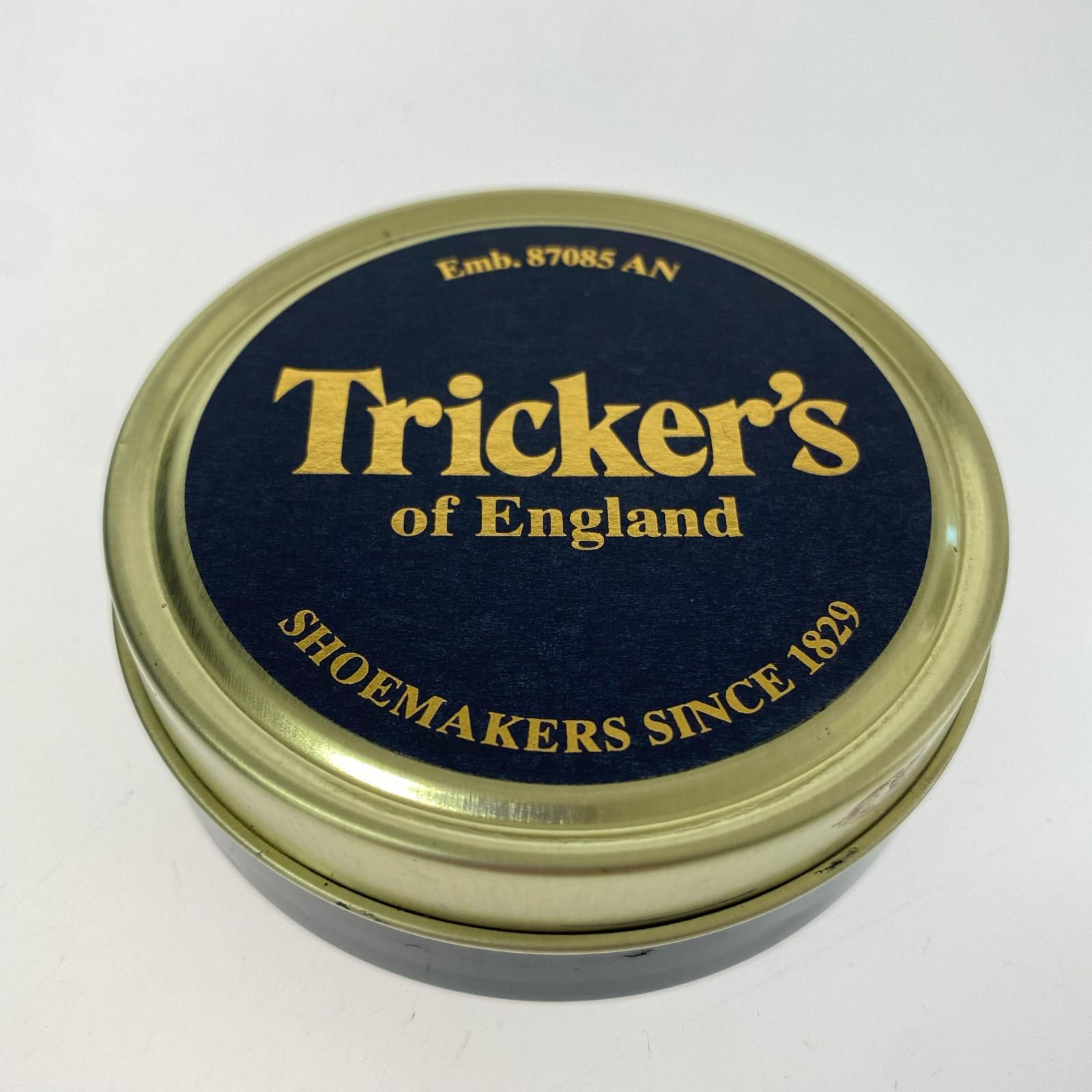 シューズ Tricker's Bourton ウィングチップ メダリオンシューズ 8 ブラック ブラック