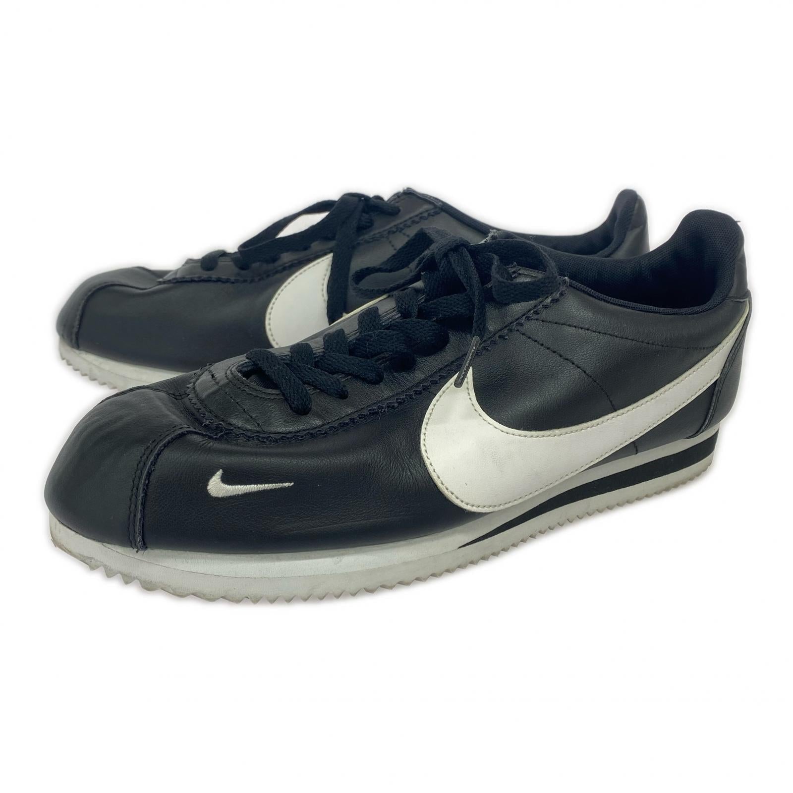 スニーカー Classic Cortez Premium Swoosh 28.5cm (US10 1/2 UK10 EU47) ブラック