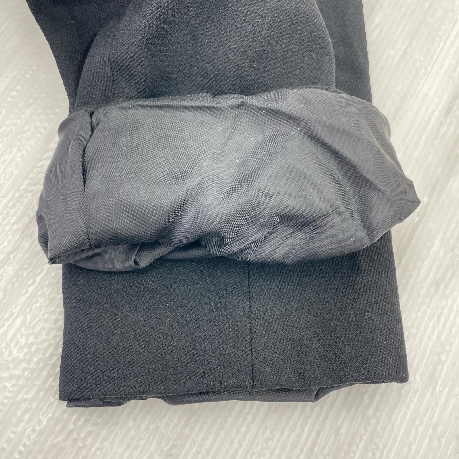 ジャケット COMME des GARCONS ポリ縮絨 製品染 燕尾ジャケット S ブラック S ブラック