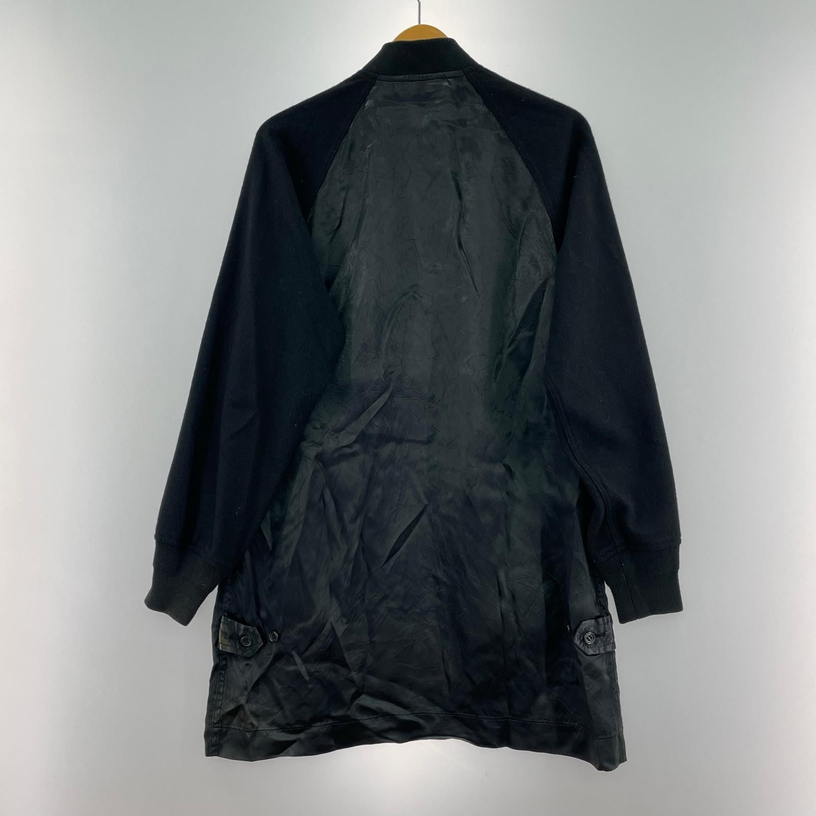 ジャケット BLACK COMME des GARCONS ロングブルゾン S ブラック S ブラック