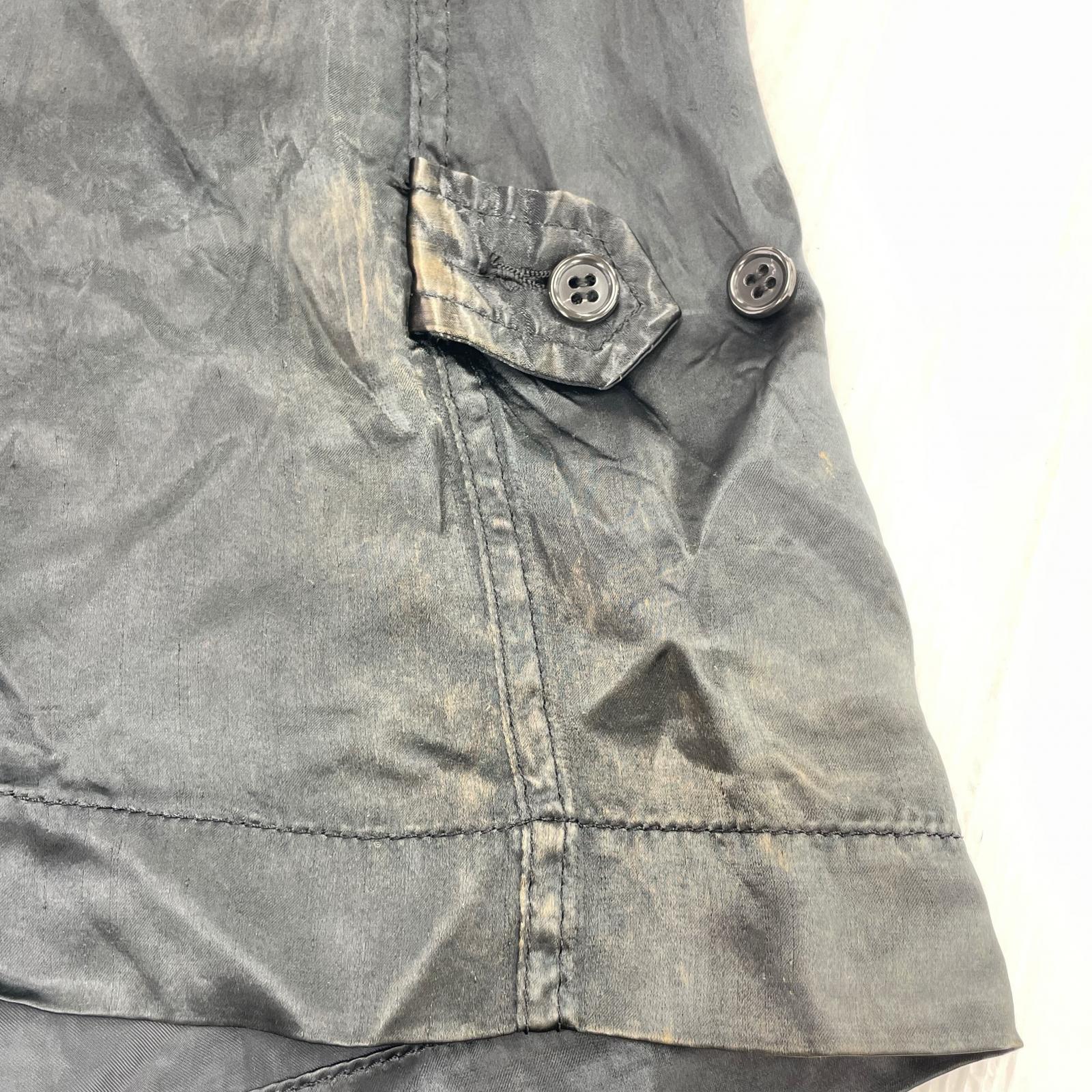 ジャケット BLACK COMME des GARCONS ロングブルゾン S ブラック S ブラック