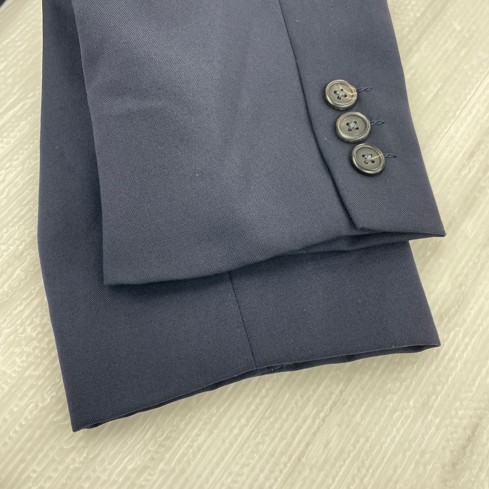 ジャケット Y’s for men ウールギャバ2Bジャケット M ネイビー M ネイビー
