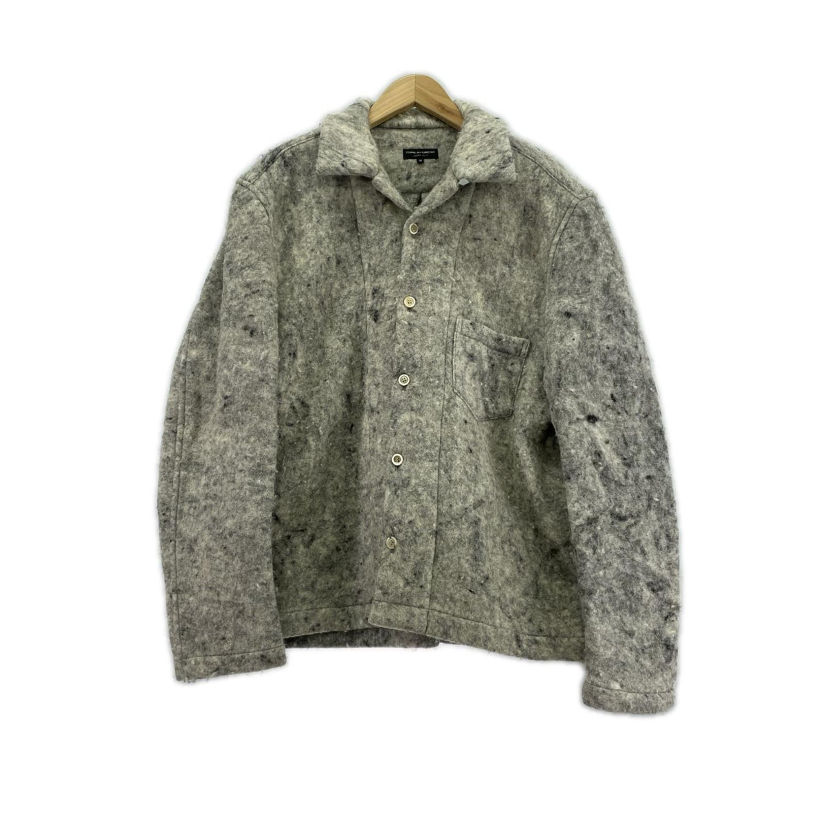 ジャケット COMME des GARCONS HOMME PLUS 90s Sleep期 ウール縮絨ジャケット M グレー M グレー
