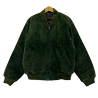 レザージャケット GENBONY Pig Skin GRN M M グリーン
